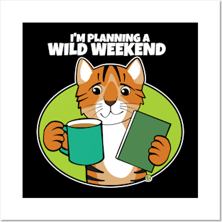 Coffee Books Tiger Wild Weekend Posters and Art